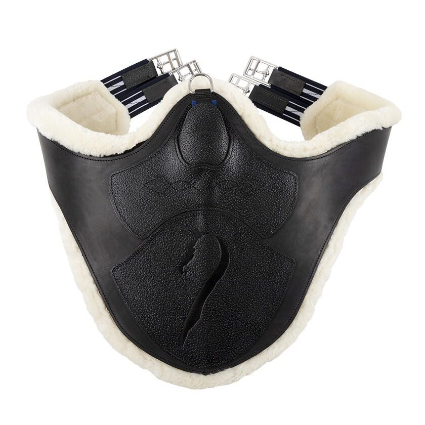 Sangle De Sangle équestre En Cuir - 115 Cm - Pour Cheval - Neuf