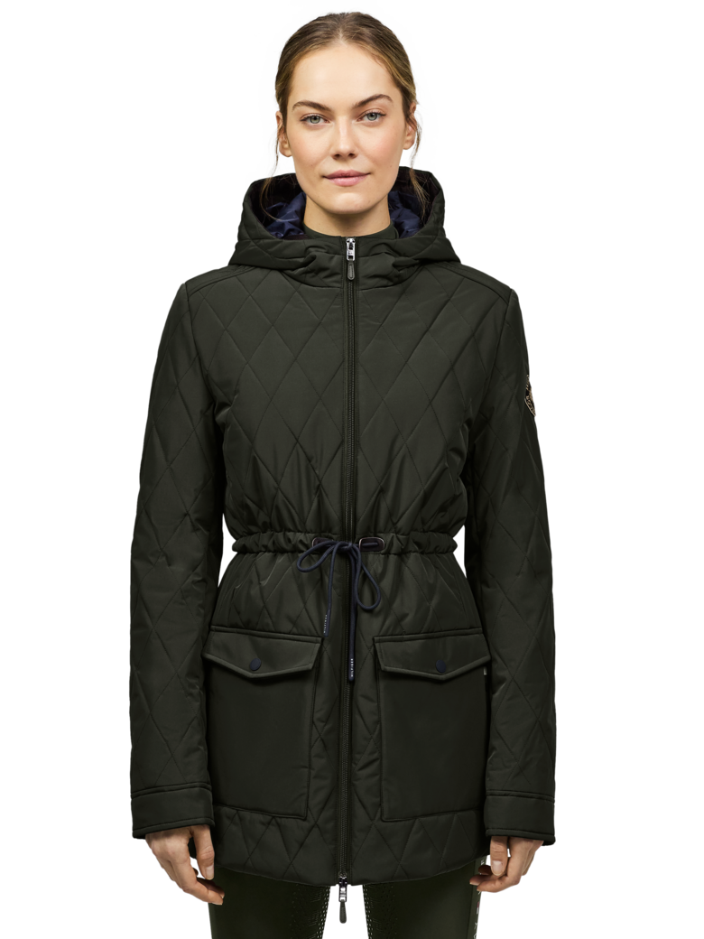 Tommy Hilfilger Equestrian Forest Women´S Quilted Jacket-Pine