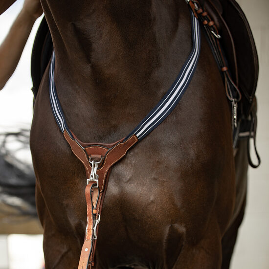 Grained elastic breastplate