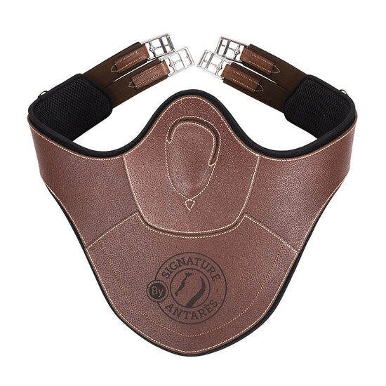 Signature long stud girth leather part