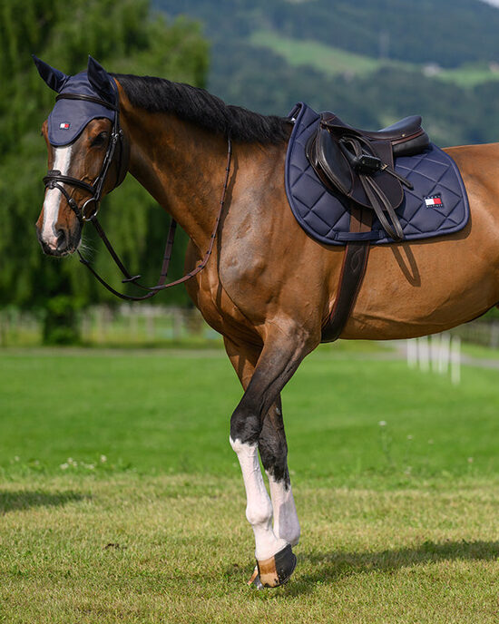 Tommy Hilfilger Equestrian konkūra sviedrene Columbia indigo
